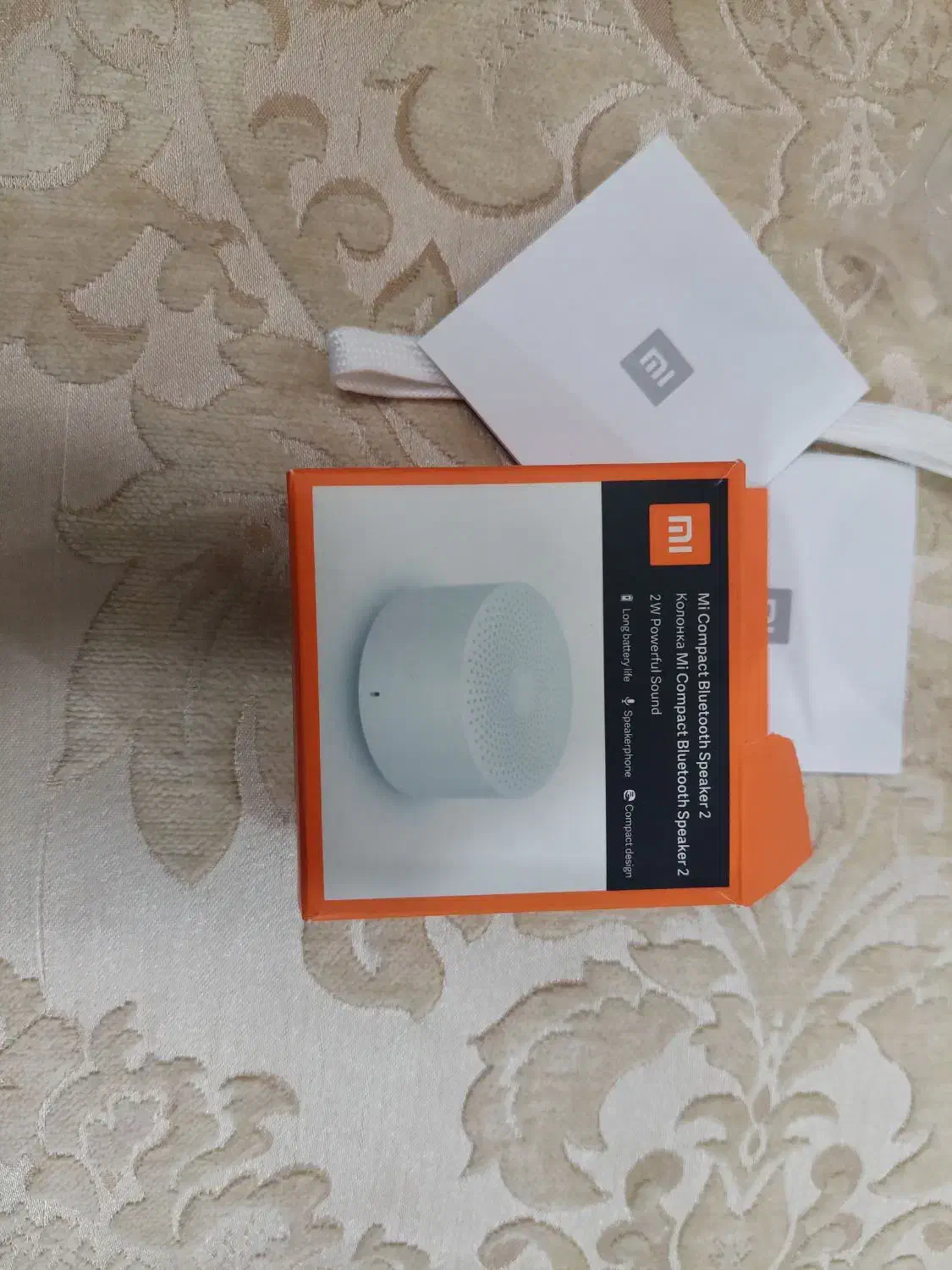 اسپیکر بلوتوثی قابل حمل شیائومی 2 Mi Compact|پخش‌کننده همراه|رباط‌کریم, شترخوار|دیوار