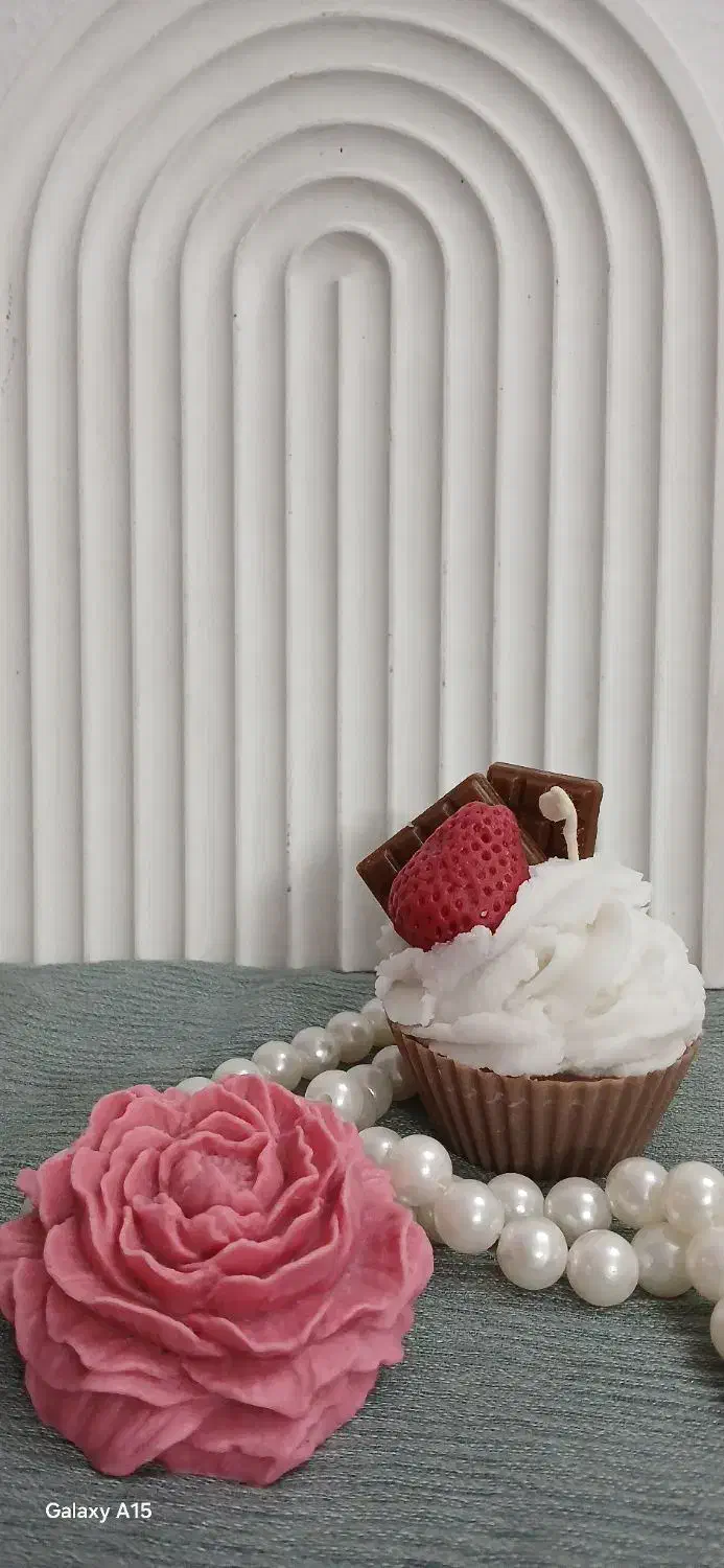 شمع ایس لته،شمع عطری ،شمع بابونه|صنایع دستی و سایر لوازم تزئینی|مشهد, نوید|دیوار