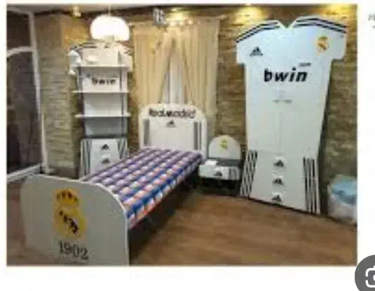 تخت و کمد نوجوان|تخت و سرویس خواب|کرج, عظیمیه|دیوار