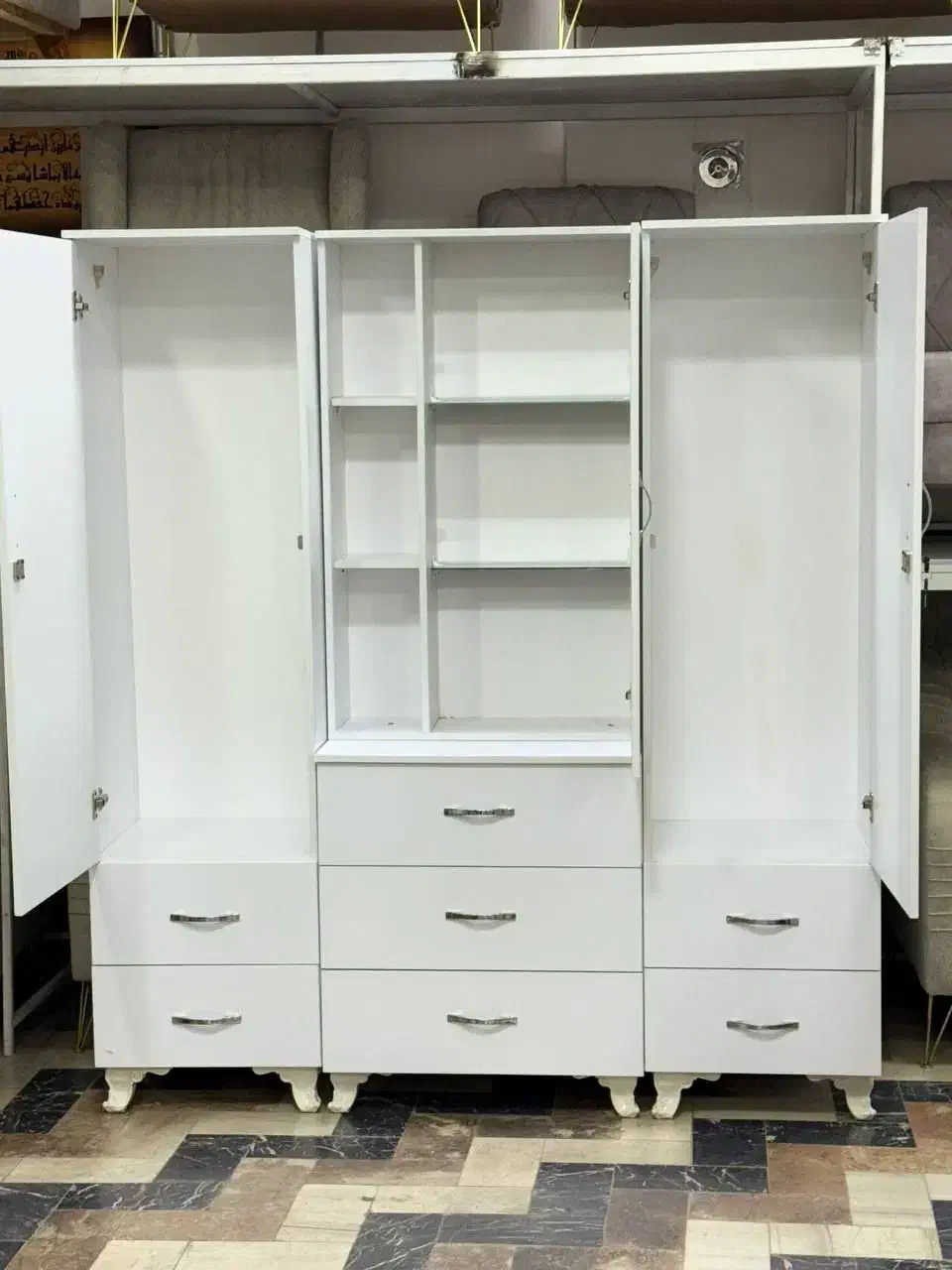 کمد لباس لحاف تشک به قیمت تولیدی|جاکفشی، کمد، دراور|نقده, |دیوار