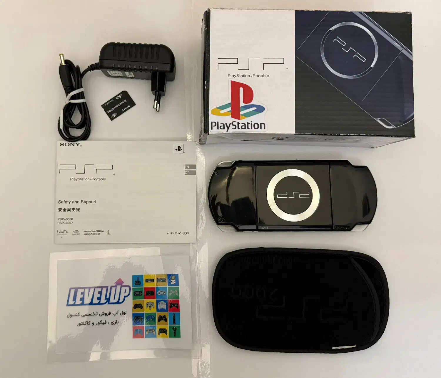 پی اس پی 2004 با جعبه و تمامی وسایل|کنسول، بازی ویدئویی و آنلاین|تهران, ونک|دیوار