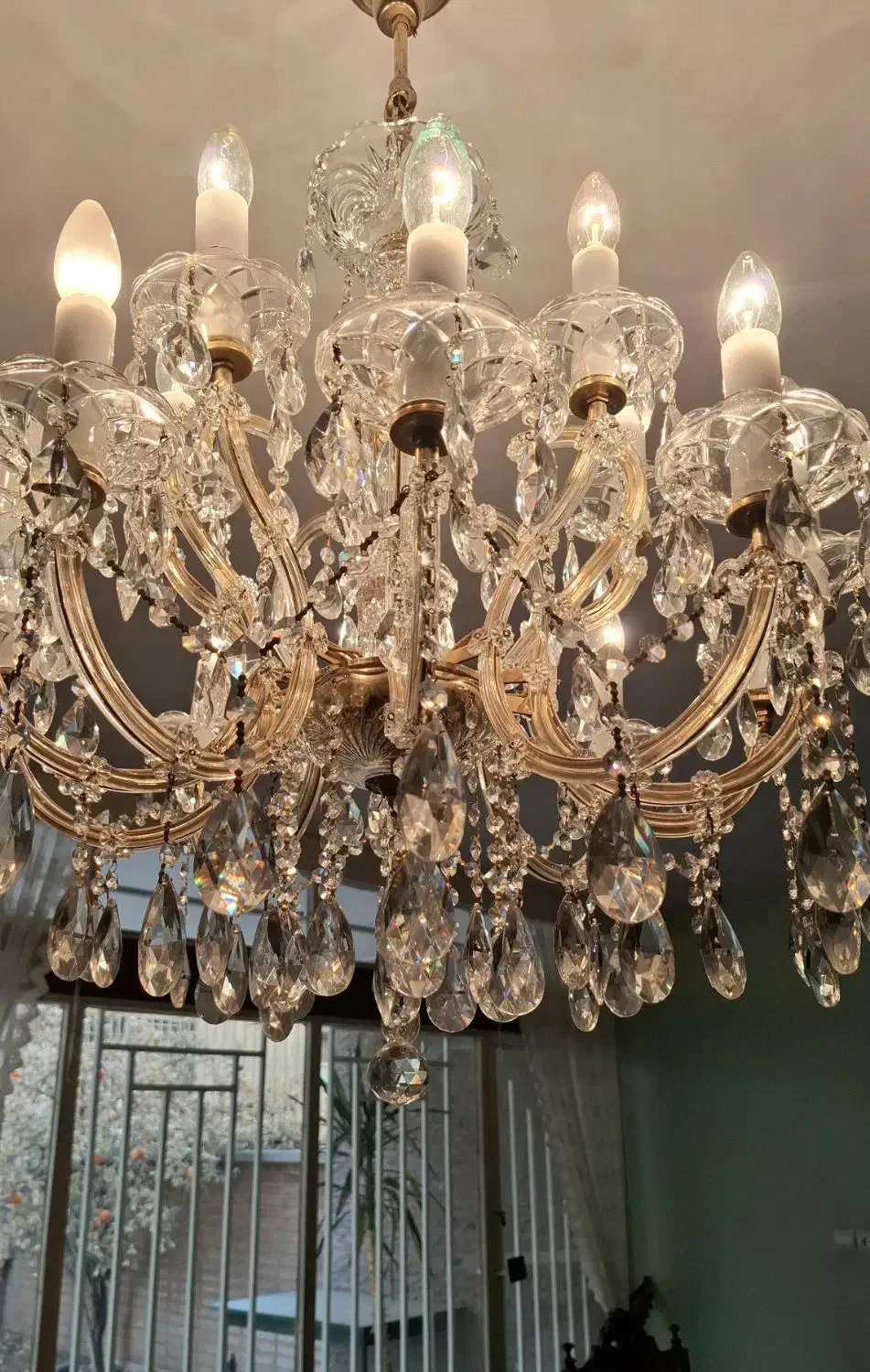 لوستر ۱۵ شاخه|لوستر و چراغ آویز|تهران, جردن|دیوار