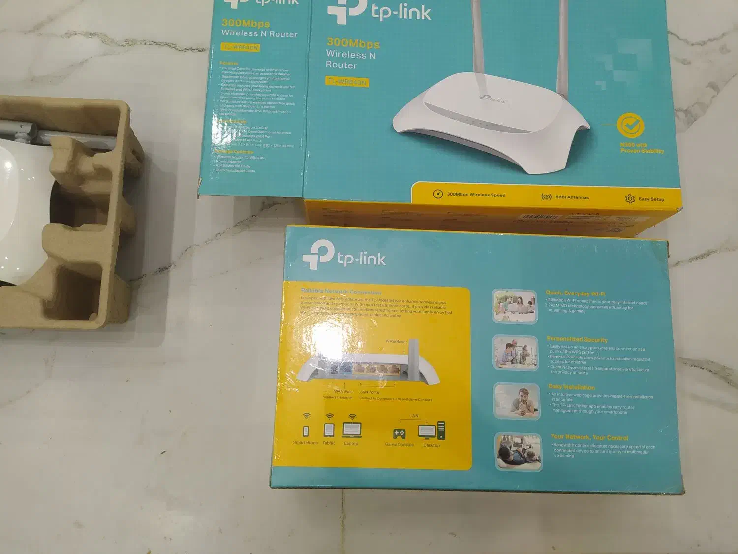 روتر بی سیم تی پی لینک TL-WR840N|مودم و تجهیزات شبکه|کرمانشاه, |دیوار