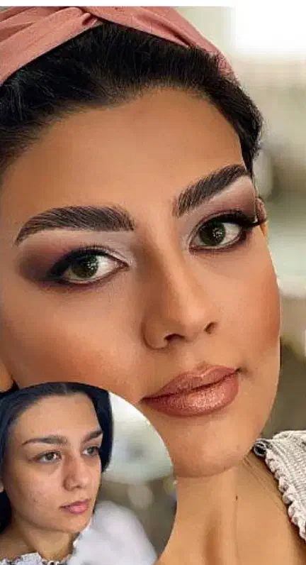 شینیون ومیکاپ ویژه|خدمات آرایشگری و زیبایی|کرمانشاه, |دیوار