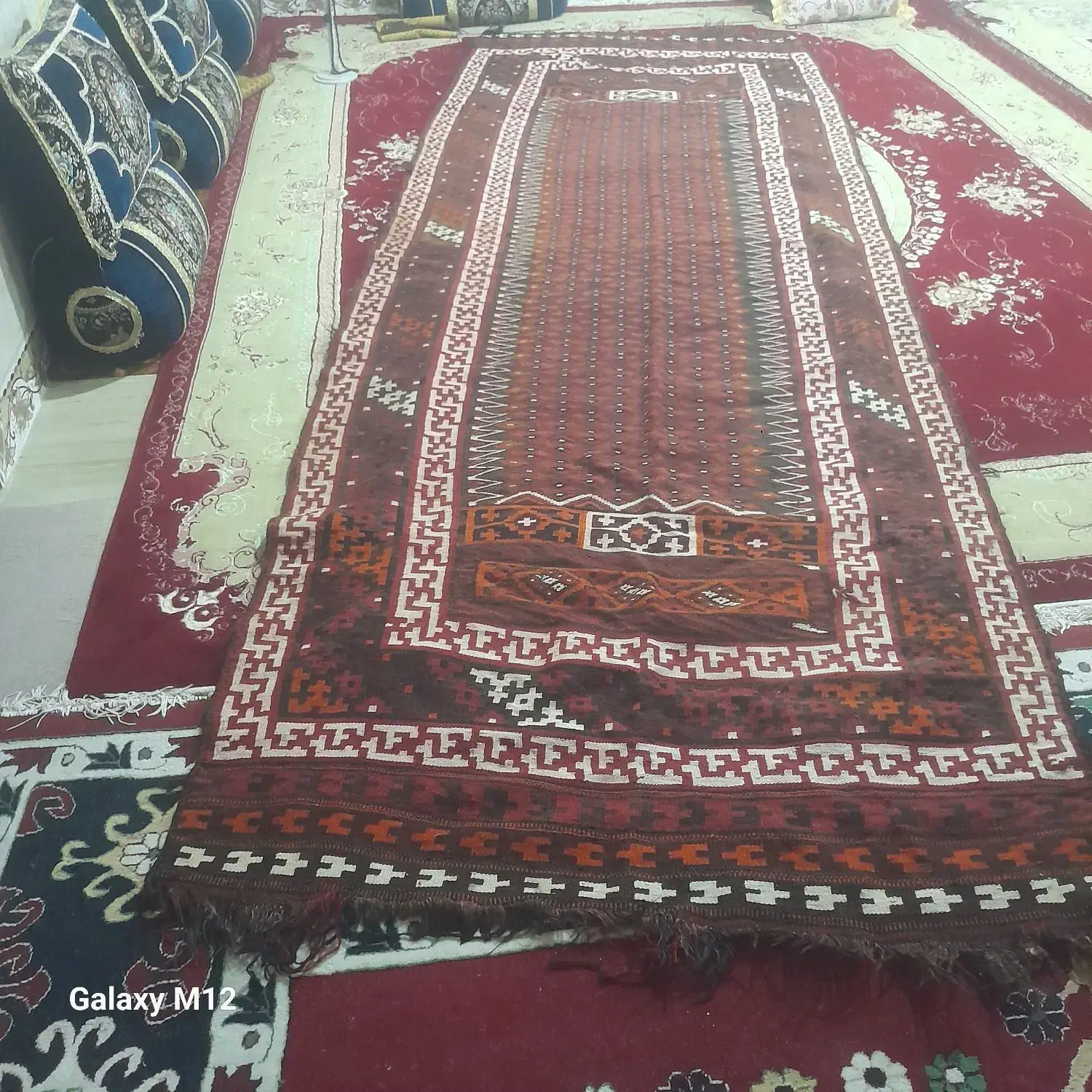قالی قدیمی دست باف|فرش|یاسوج, |دیوار