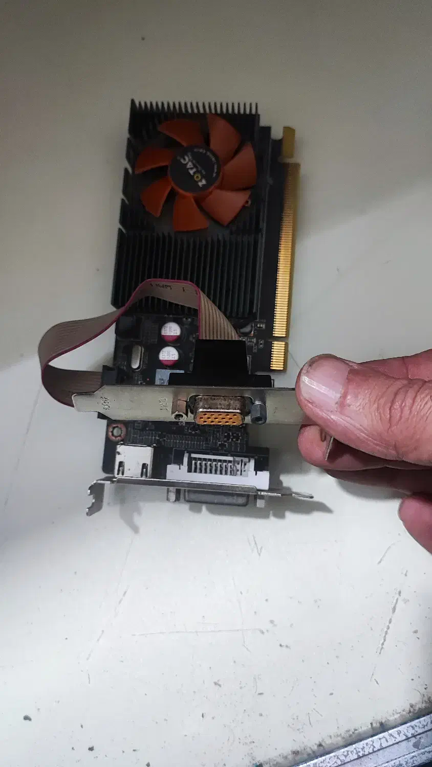 گرافیک gt 710  2gig برند zotac|قطعات و لوازم جانبی رایانه|لاهیجان, امیرشهید|دیوار