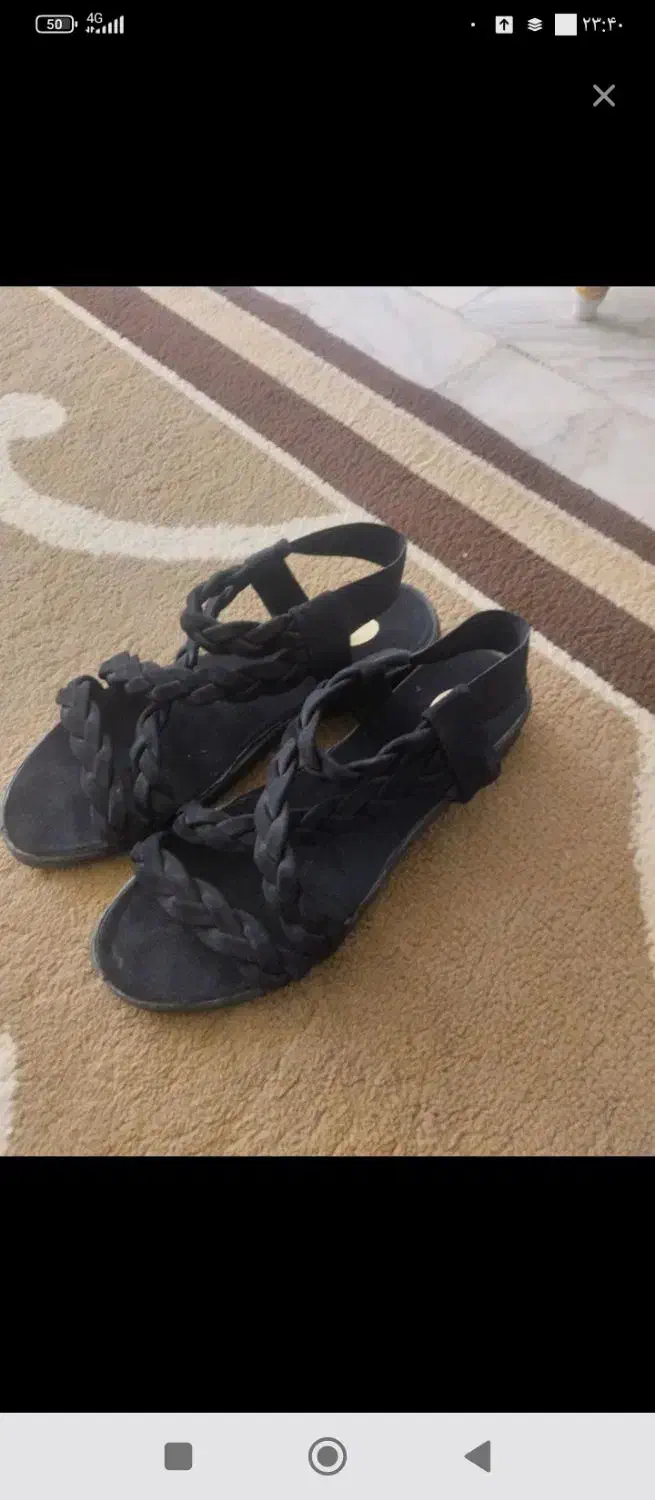 کفش نو|کیف، کفش، کمربند|قم, شاه سید علی|دیوار