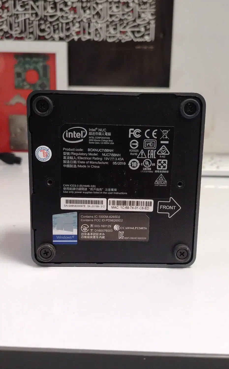 مینی کیس NUC Intel i5gen10/8/256m2|رایانه رومیزی|تهران, میدان ولیعصر|دیوار