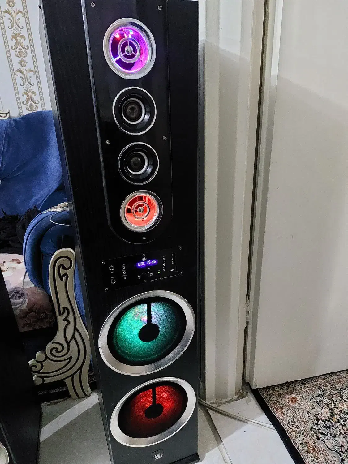 باند دوقلو با کیفیت بلوتوث فلش رم AUX|سیستم صوتی خانگی|تهران, جیحون|دیوار