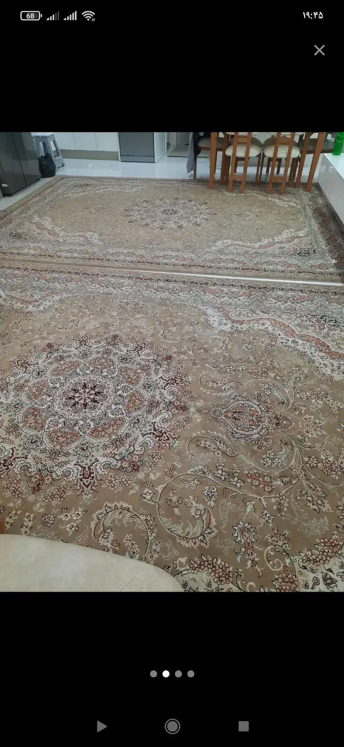 فرش ۱۲متری جفت گردویی|فرش|شاهرود, |دیوار