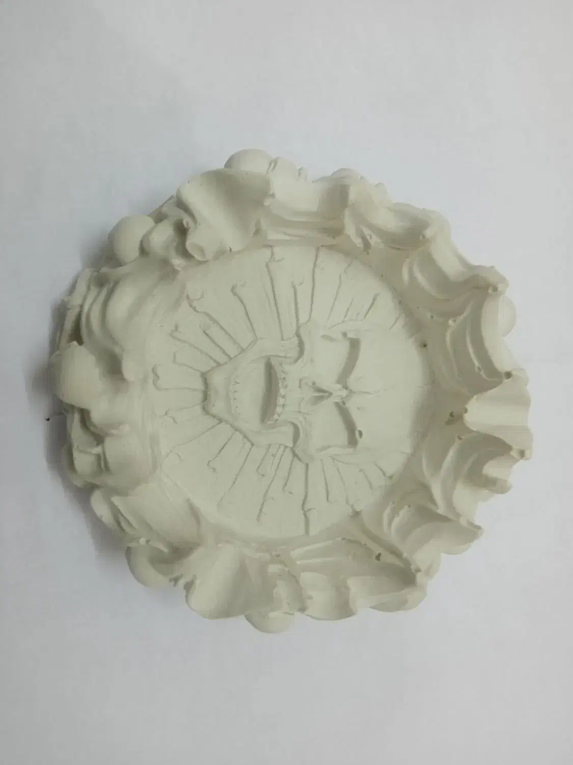 زیر سیگاری طرح جمجمه|صنایع دستی و سایر لوازم تزئینی|گناباد, |دیوار