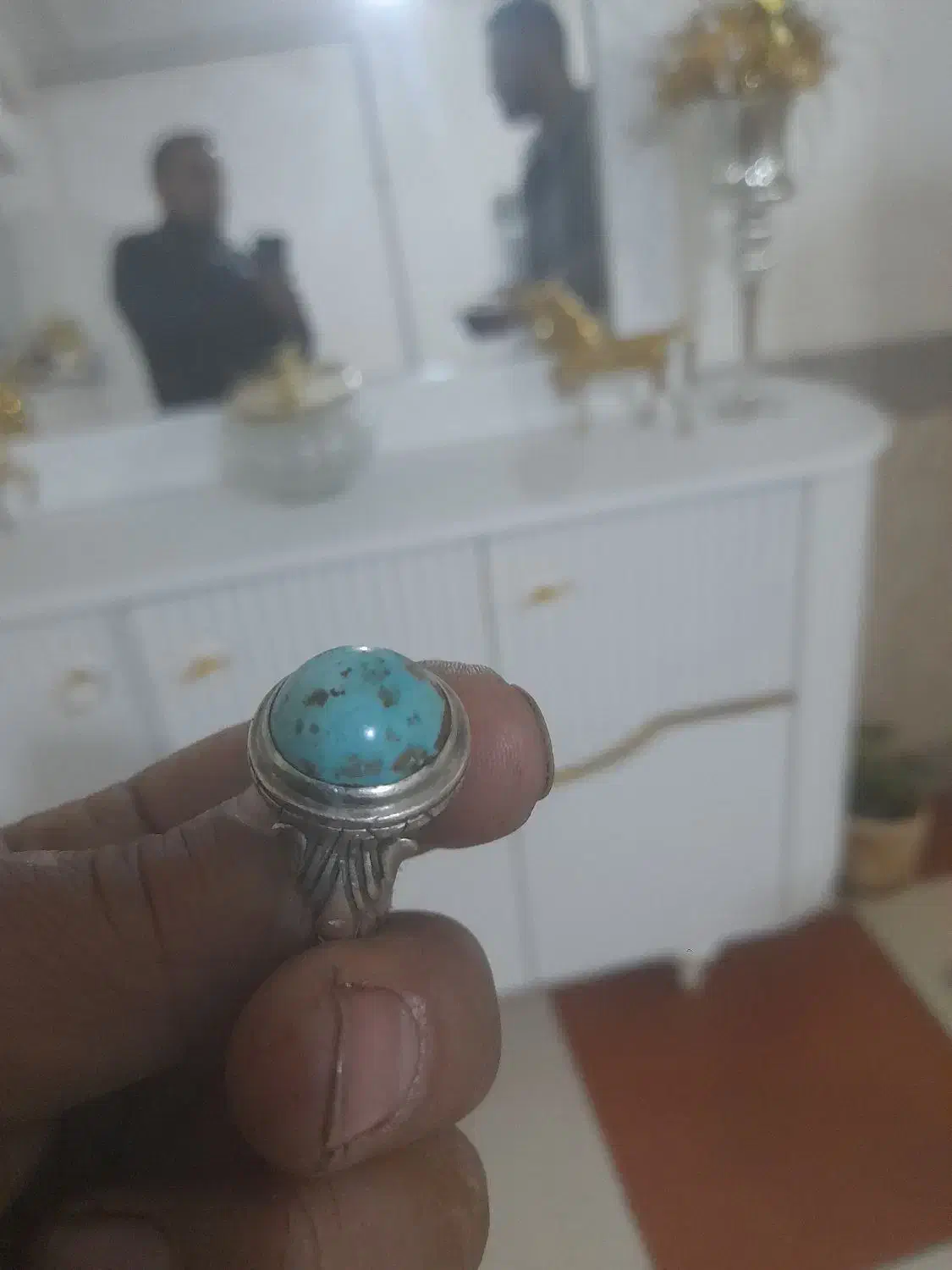 انگشتره فیروزه|جواهرات|خرم‌آباد, |دیوار