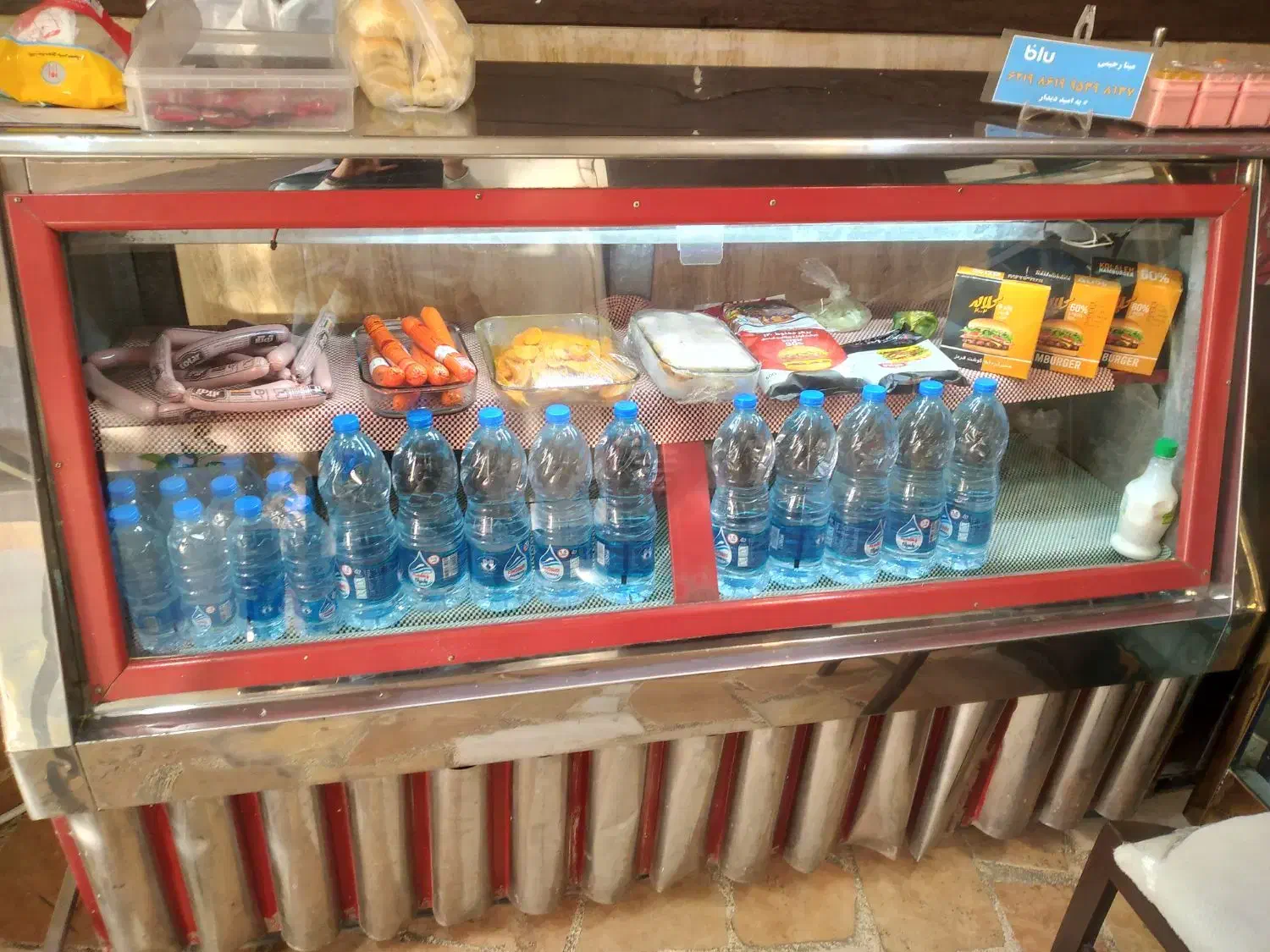 لوازم اغذیه فرتک سنگ و یخچال و میزپاچال ویترینی|کافی‌شاپ و رستوران|طرقبه, |دیوار