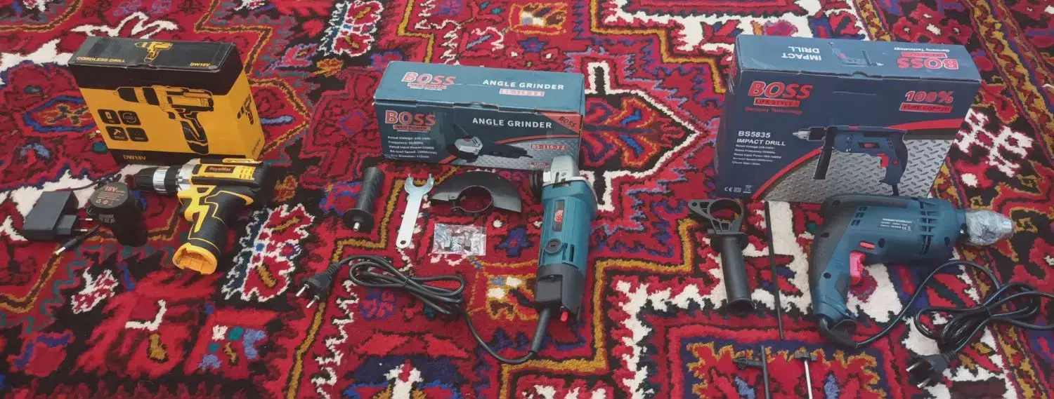 سه عدد ابزار الات صنعتی|ابزارآلات|اهر, |دیوار