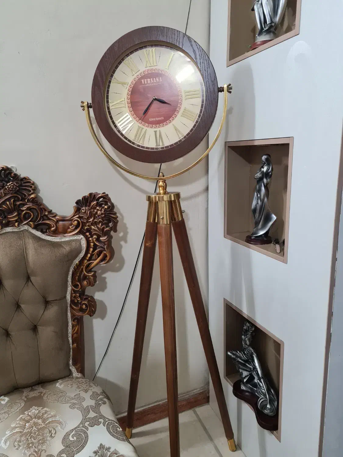 ساعت چوبی|ساعت دیواری و تزئینی|چهاردانگه (تهران), |دیوار