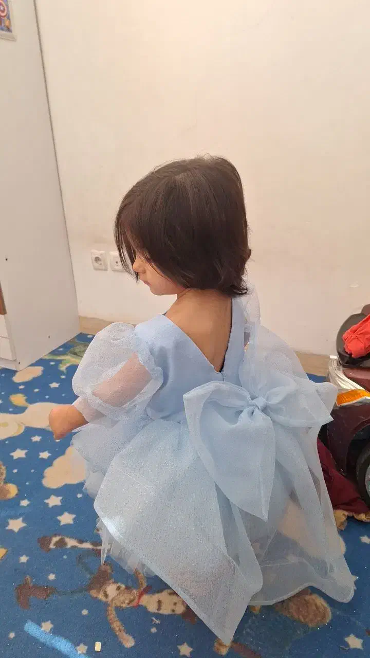 لباس مجلسی دخترانه مناسب ۲ سال|کفش و لباس بچه|یزد, |دیوار