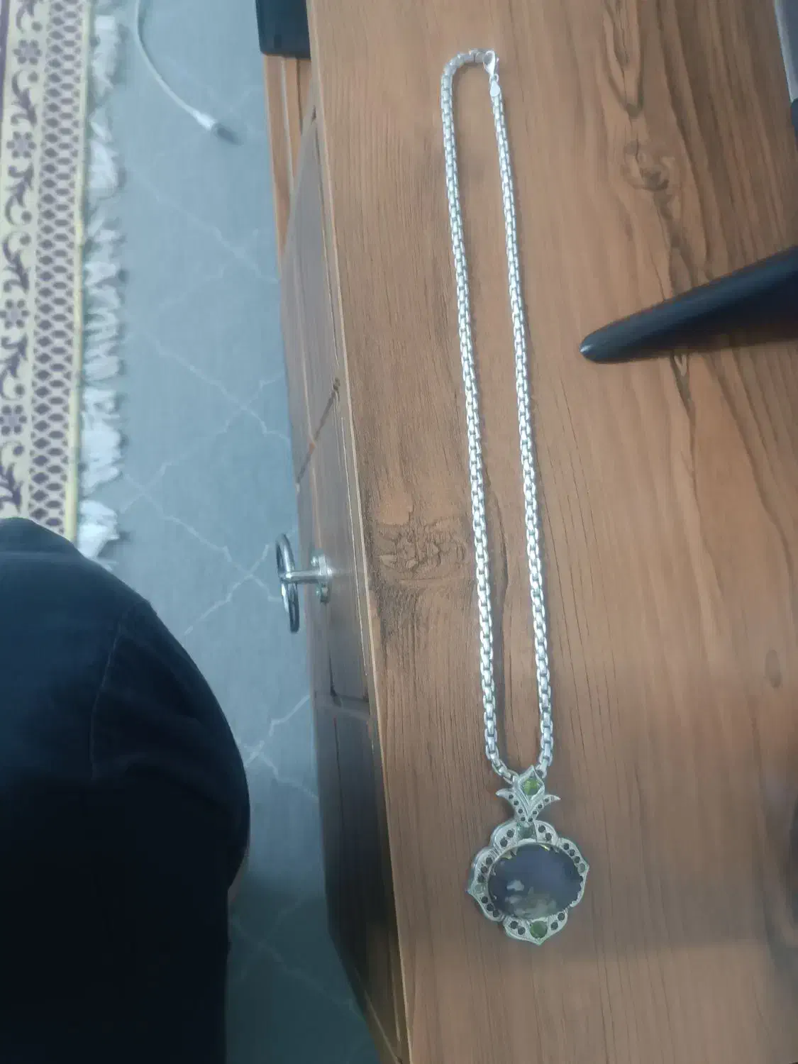 زنجیر و گردنی نقره ایتالیا|جواهرات|کرج, حصارک پایین|دیوار