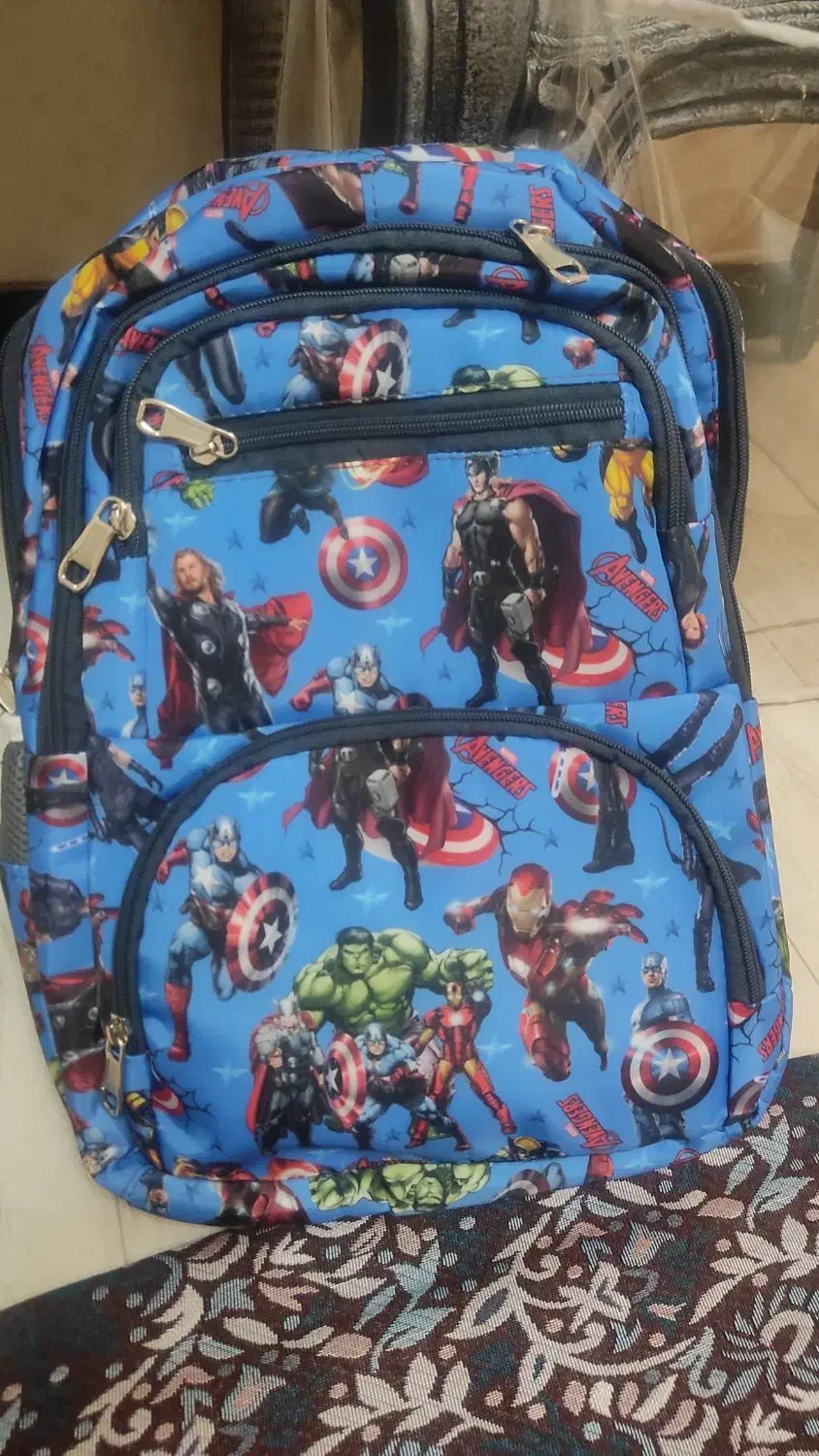 دو عدد کیف مدرسه نو نو|کیف، کفش، کمربند|کهریزک, |دیوار