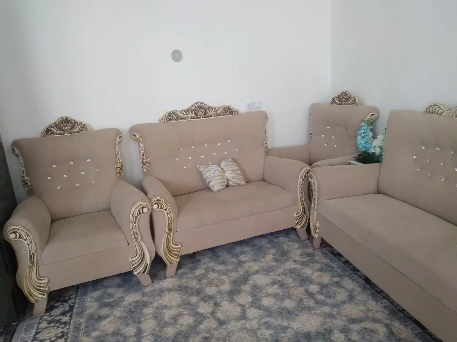 مبل ۷ نفره|مبلمان خانگی و میز عسلی|تاکستان, |دیوار