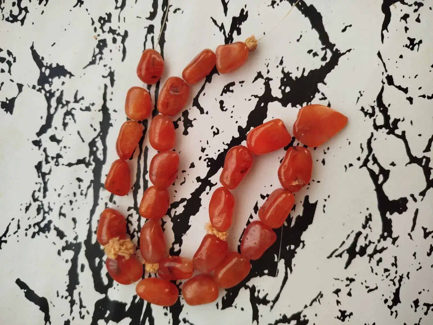 گردنبند عقیق یمن|جواهرات|شاهینشهر, شهرک ردانی پور|دیوار