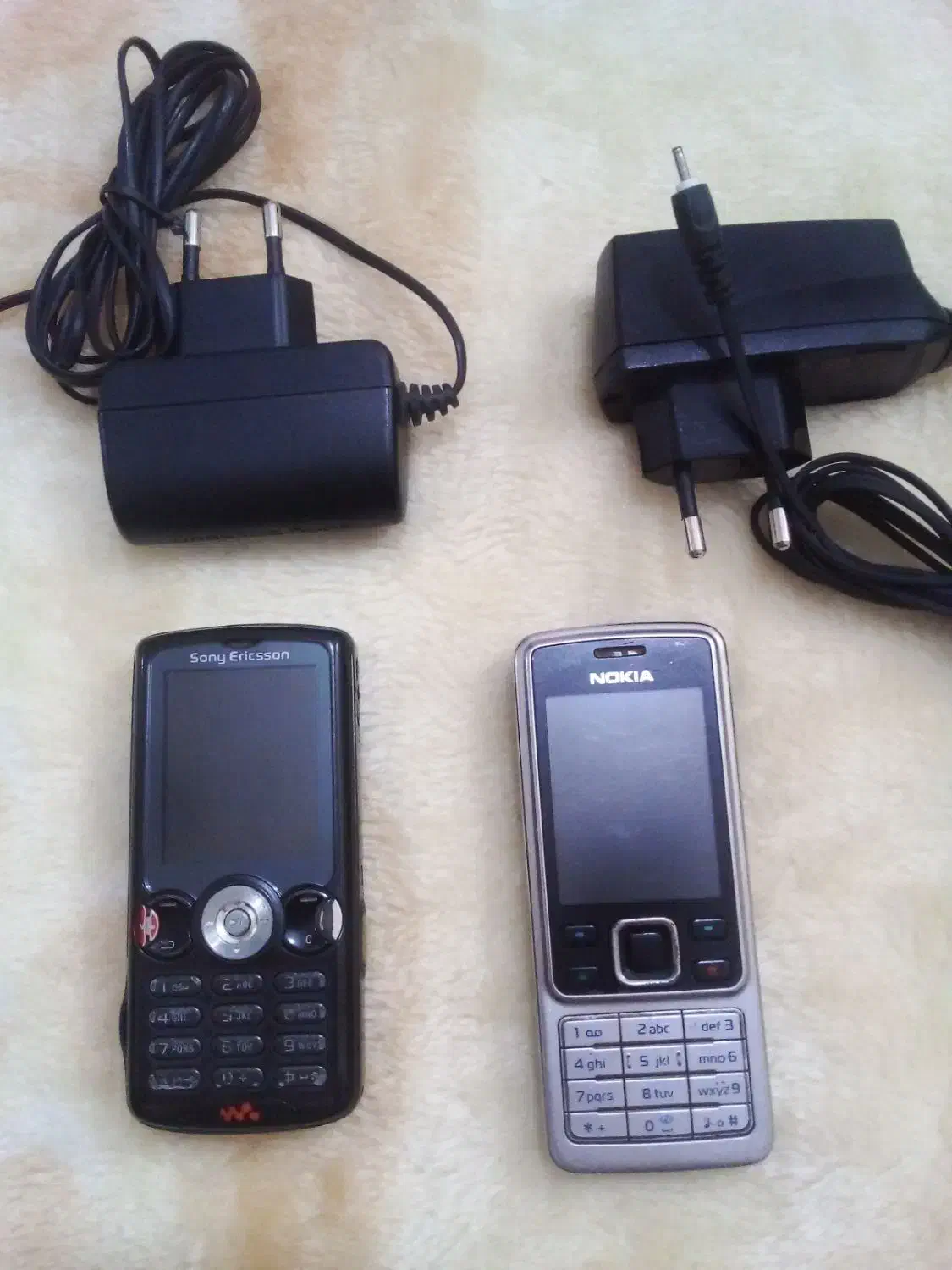 نوکیا ۶۳۰۰ و سونی اریکسون w810|موبایل|تبریز, |دیوار