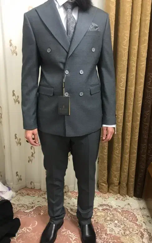 کت شلوار دبل برست|لباس|قم, سعادتی|دیوار