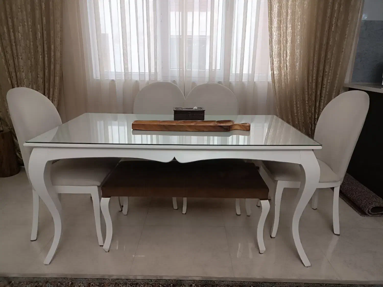 مبل 7نفر و میزناهارخوری 6 نفره|مبلمان خانگی و میز عسلی|کرج, گلشهر|دیوار
