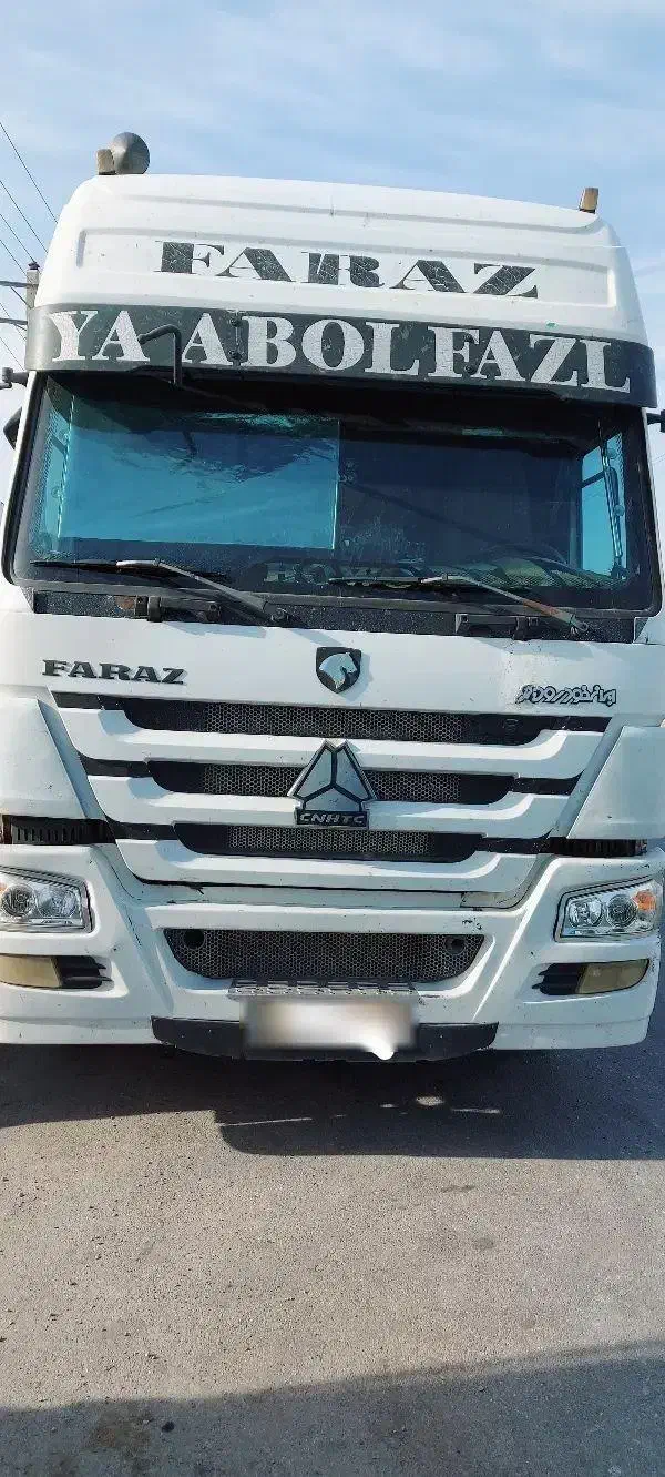 کشنده هوو فراز با تریلی تانک قیر|خودرو سنگین|مشهد, رباط طرق|دیوار