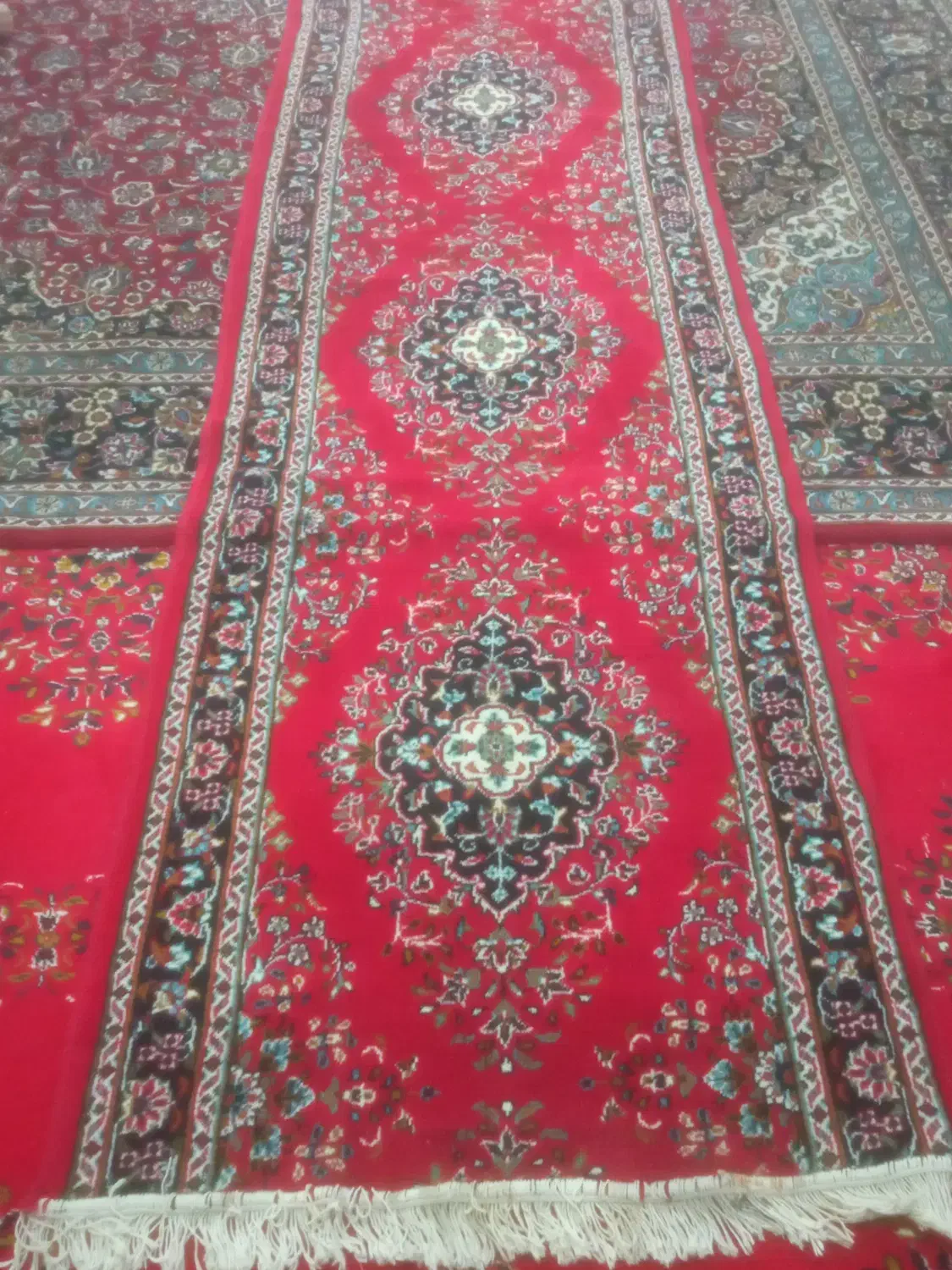 فرش کناره یاروپله|فرش|کرمانشاه, |دیوار