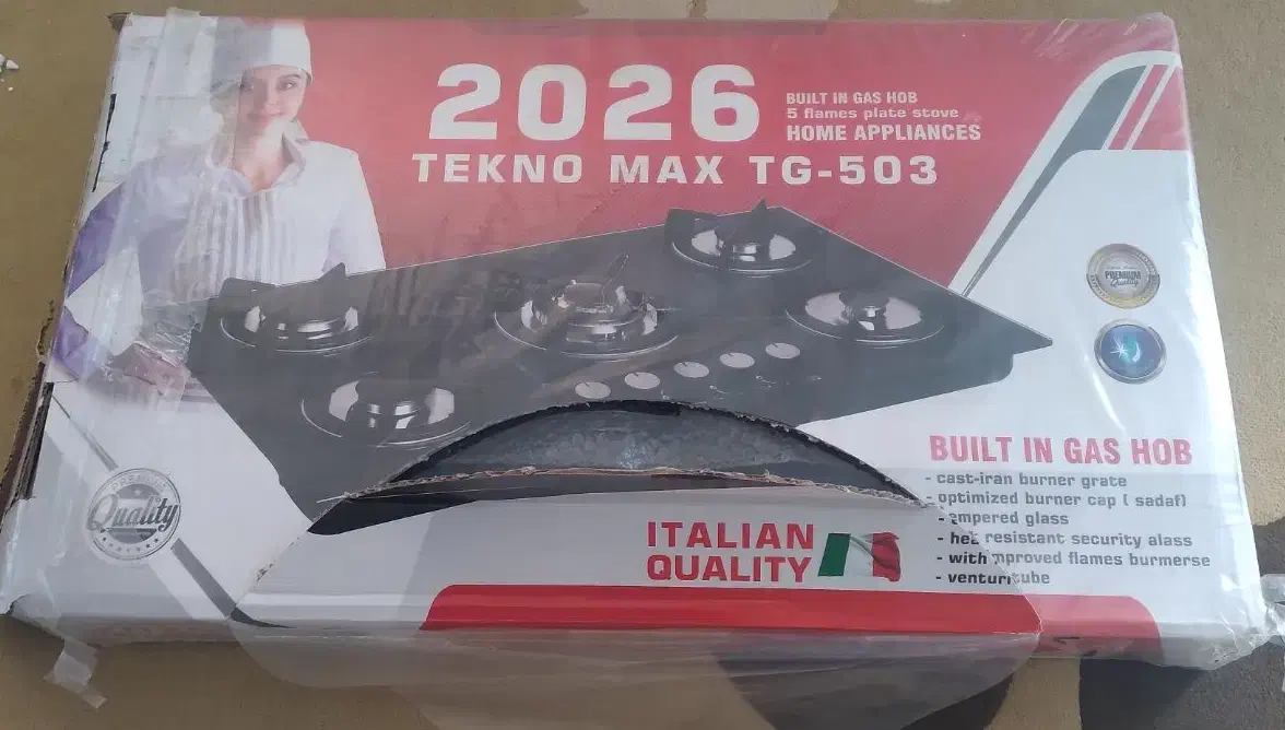 گاز صفحه ای تکنو|اجاق گاز و لوازم برقی پختوپز|برازجان, |دیوار