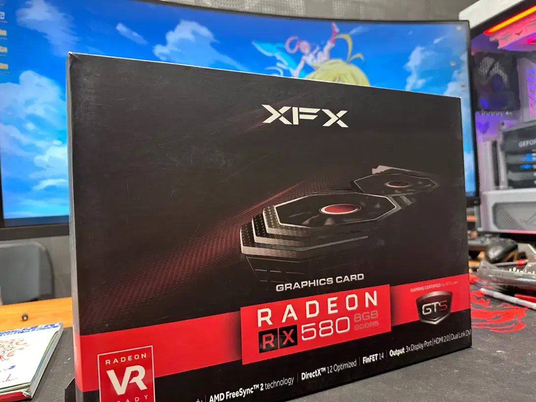 کارت گرافیک rx580 8gb مشابه اکبند|قطعات و لوازم جانبی رایانه|کرج, فاز ۴ مهرشهر|دیوار