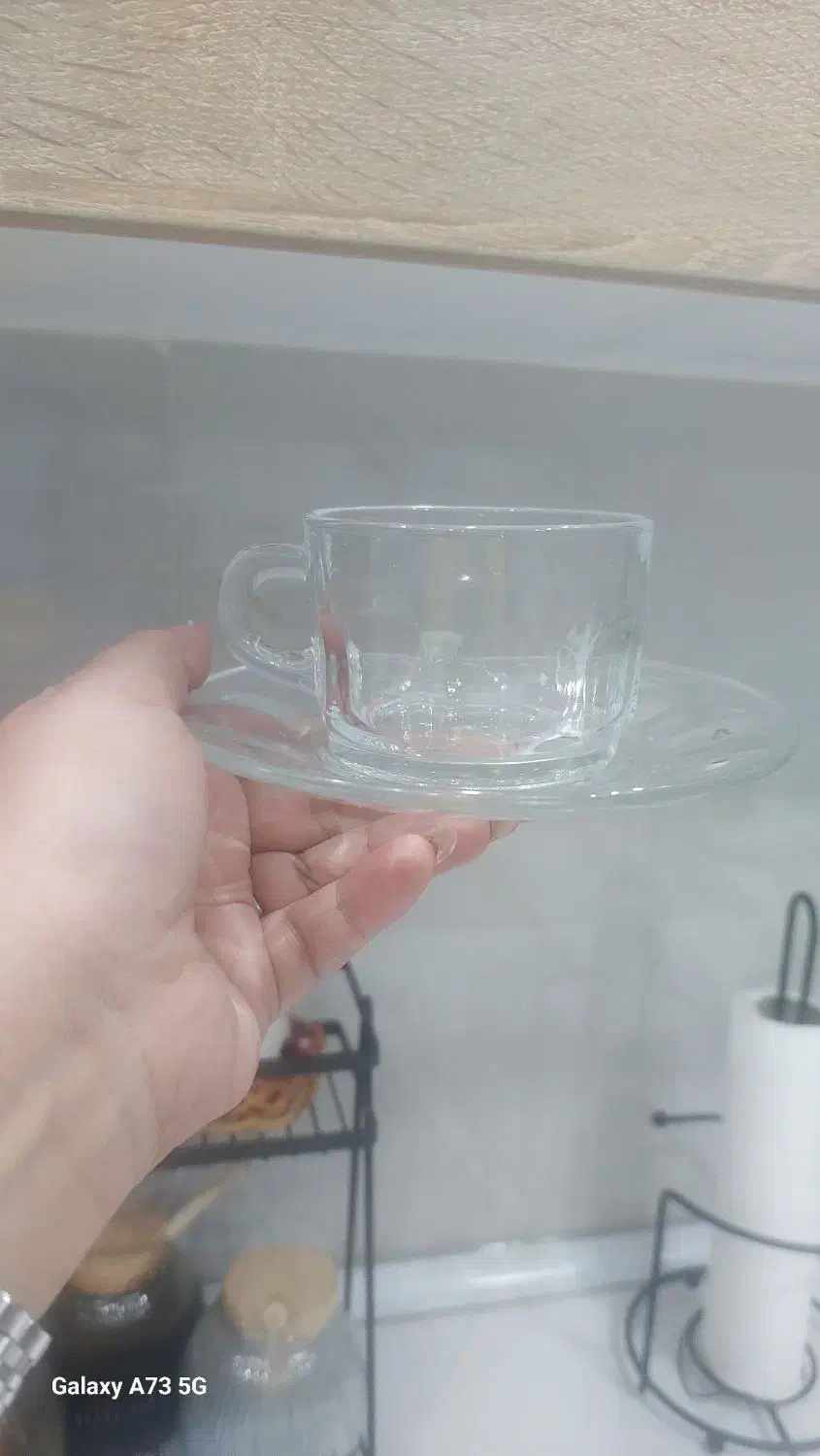 فنجان و نعلبکی عینکی|ظروف سرو و پذیرایی|بیرجند, |دیوار