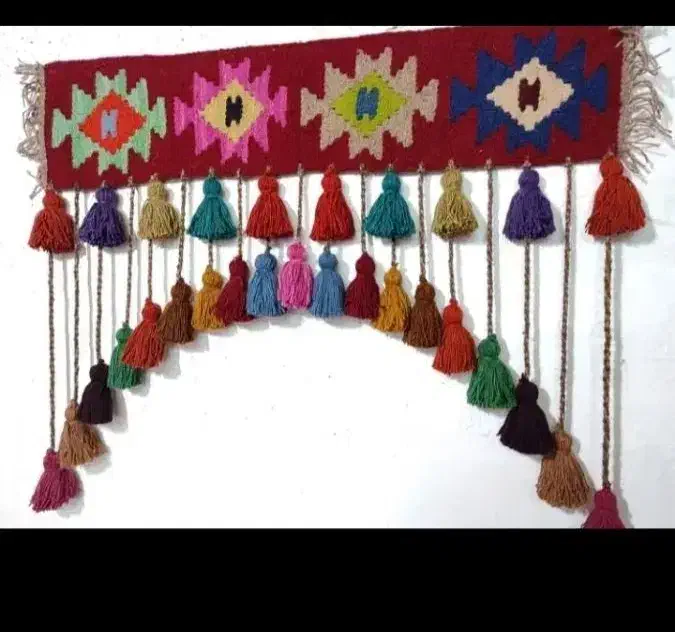 منگوله دار سنتی|پرده، رانر، رومیزی|یاسوج, |دیوار