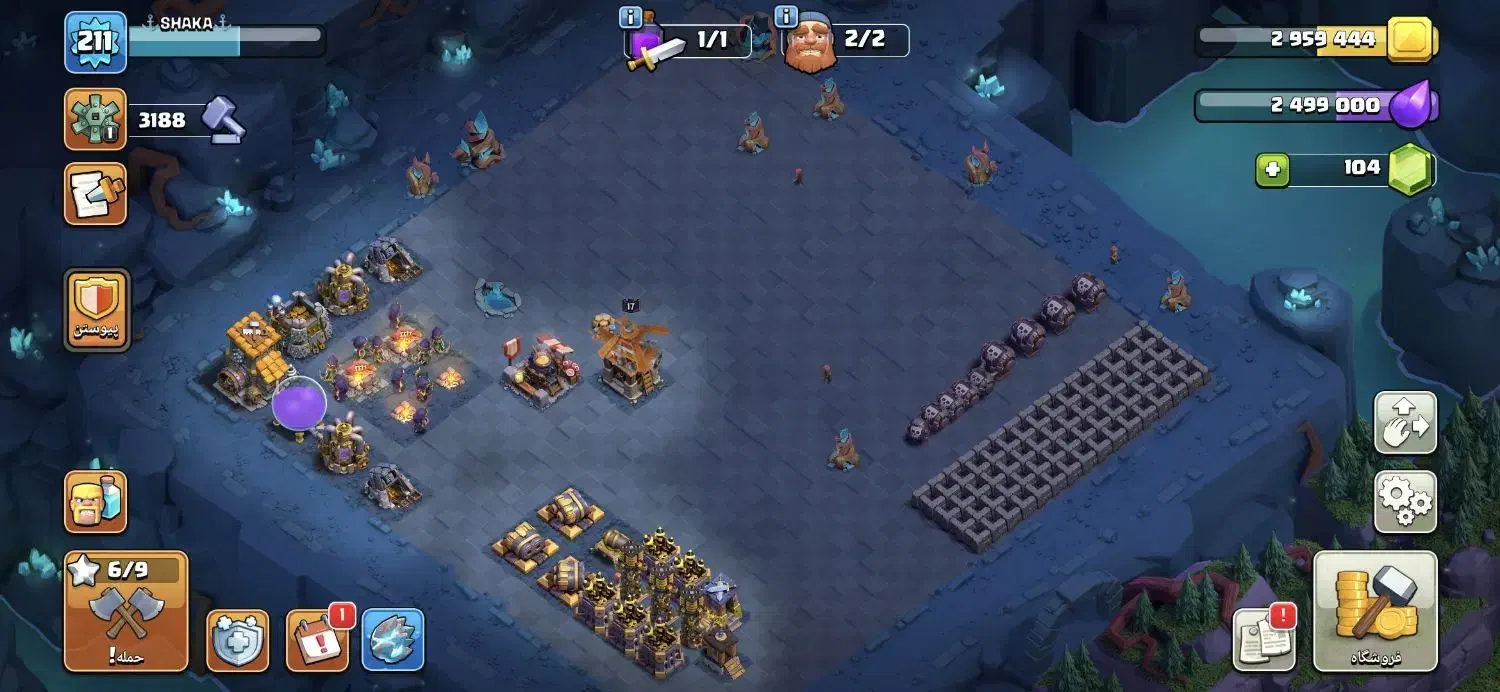 اکانت کلش اف کلنز|کنسول، بازی ویدئویی و آنلاین|کاشان, حسن آباد|دیوار