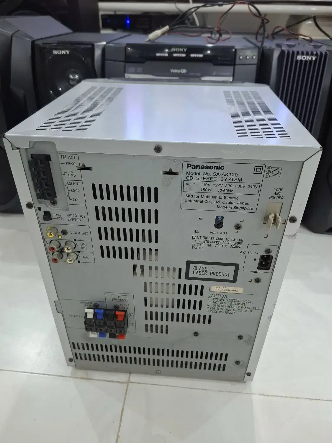 آمپلی پاناسونیک|سیستم صوتی خانگی|بوشهر, |دیوار