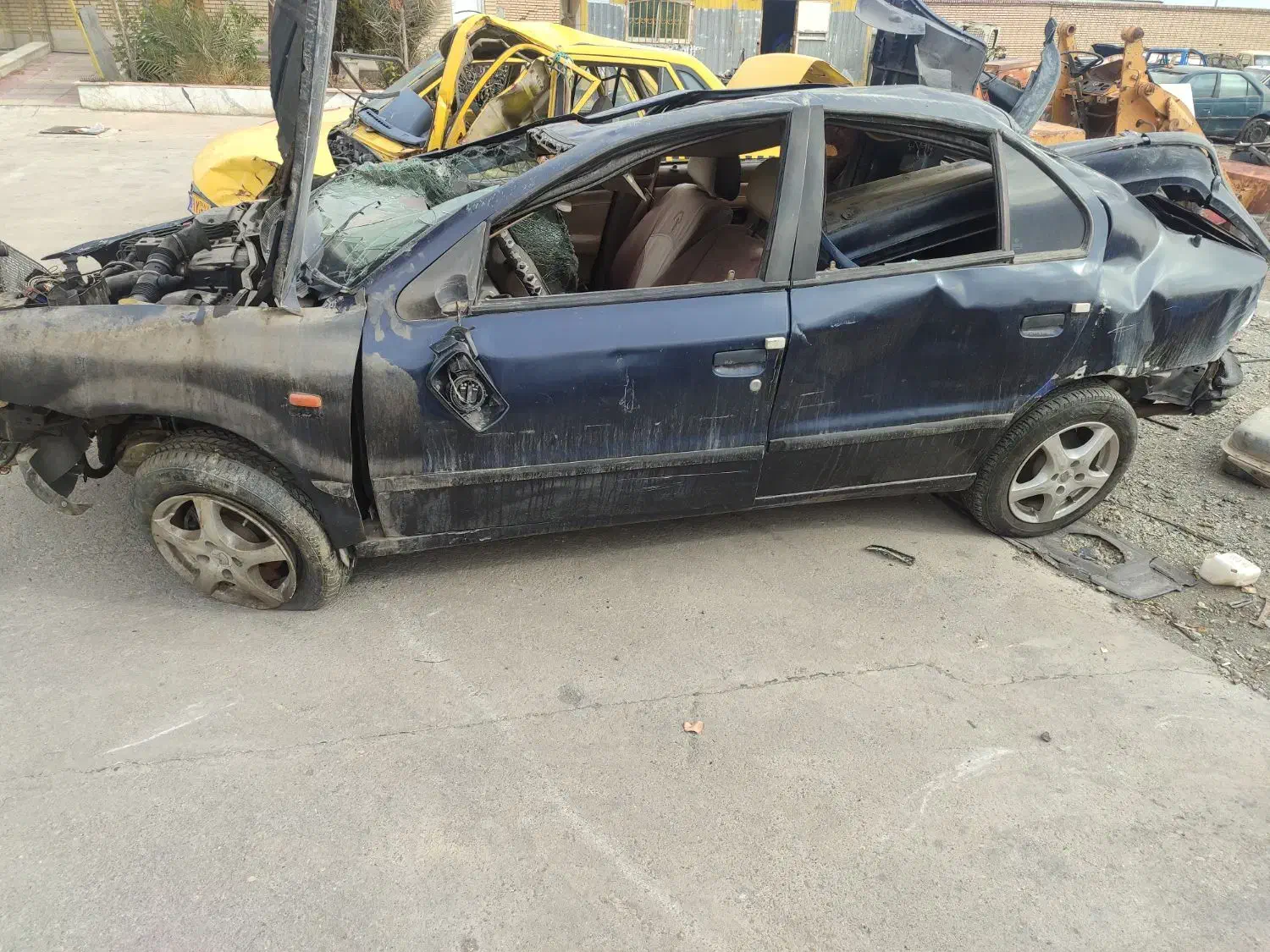 سمند تصادفی ۸۶ تک برگ|خودرو سواری و وانت|فشاپویه, |دیوار