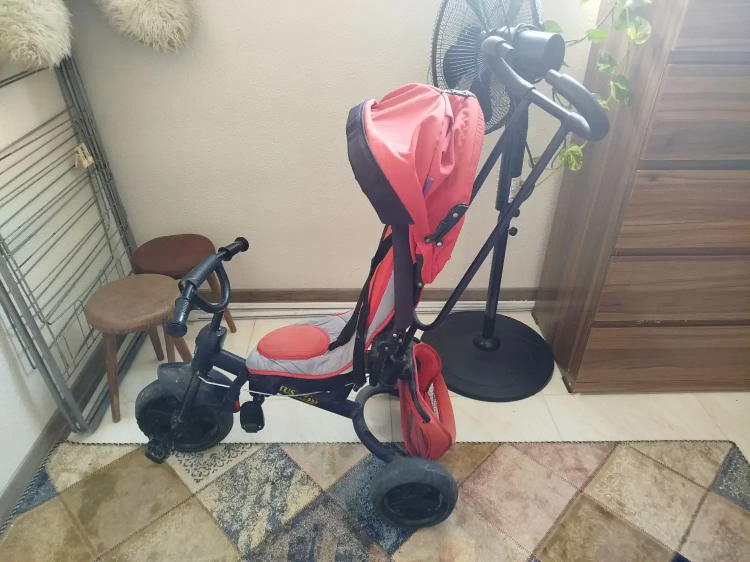 سه چرخه کودک|دوچرخه، اسکیت، اسکوتر|شاهین‌شهر, شهرک گلدیس|دیوار