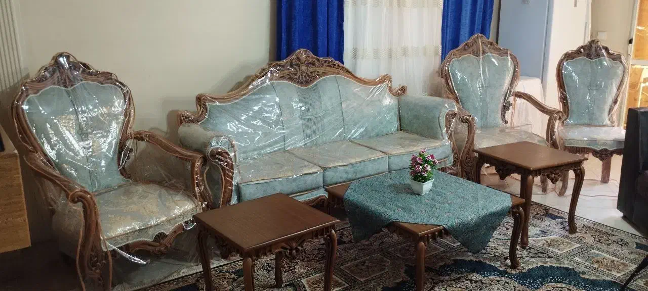 مبل 9 نفره|مبلمان خانگی و میز عسلی|محمدشهر, همایون ویلا|دیوار