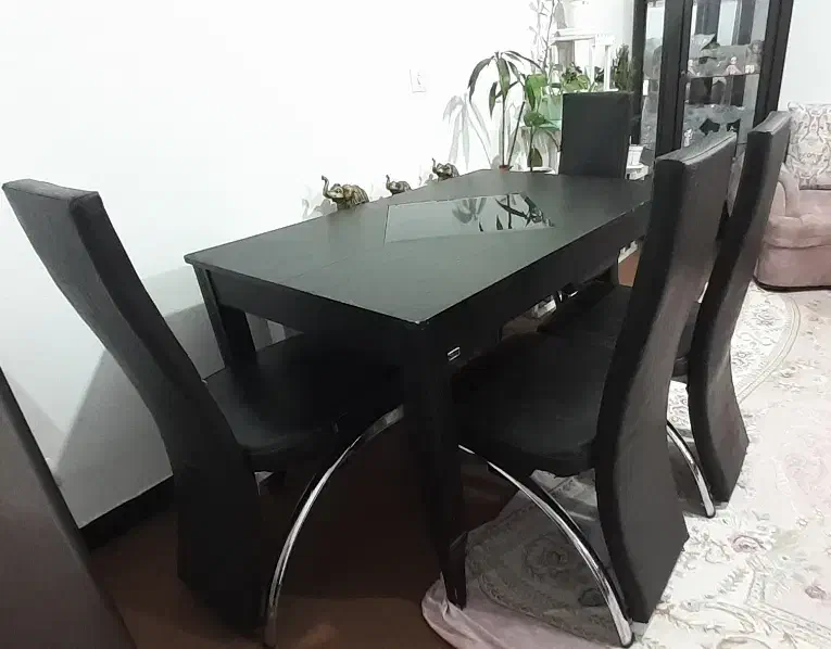 میز نهارخوری|میز و صندلی غذاخوری|شیراز, شهرک بزین|دیوار