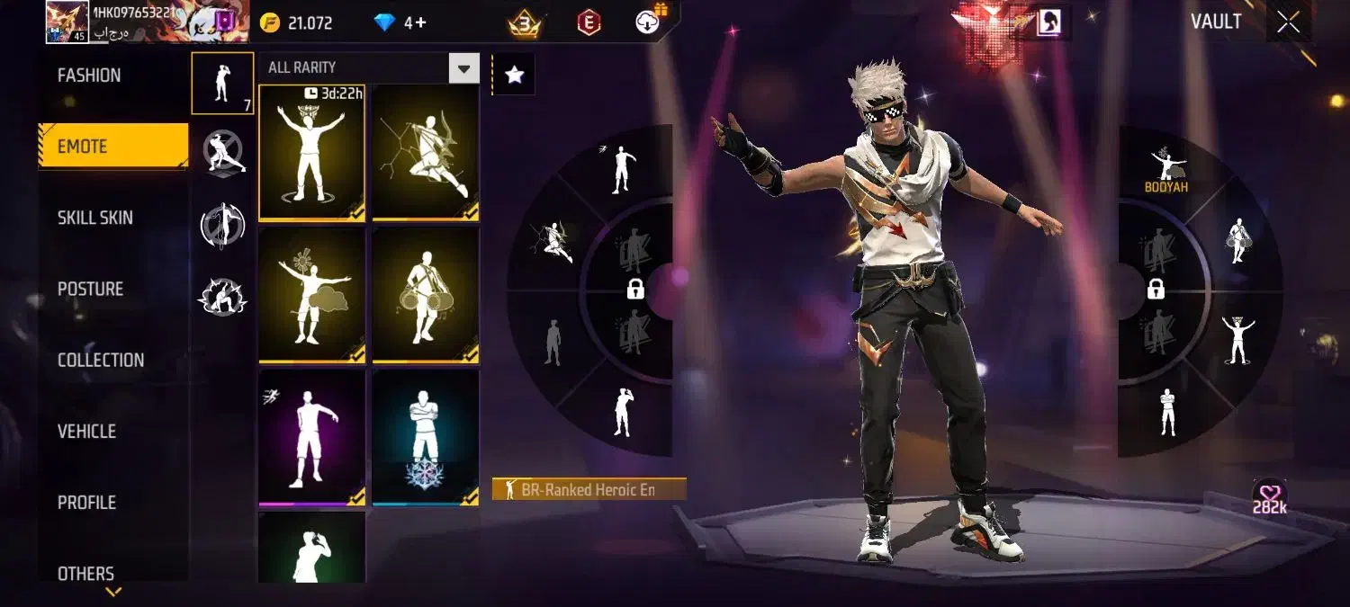 اکانت فریفایر|کنسول، بازی ویدئویی و آنلاین|تهران, راه آهن|دیوار