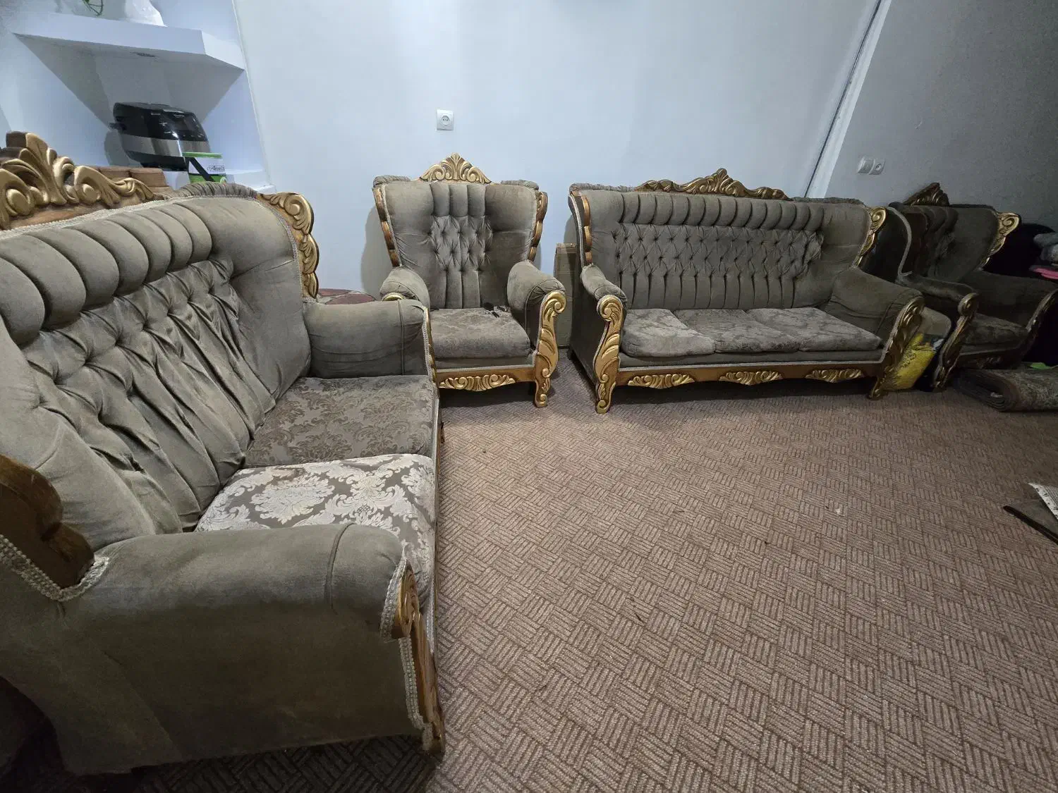 مبلمان|مبلمان خانگی و میز عسلی|نیشابور, تختی|دیوار