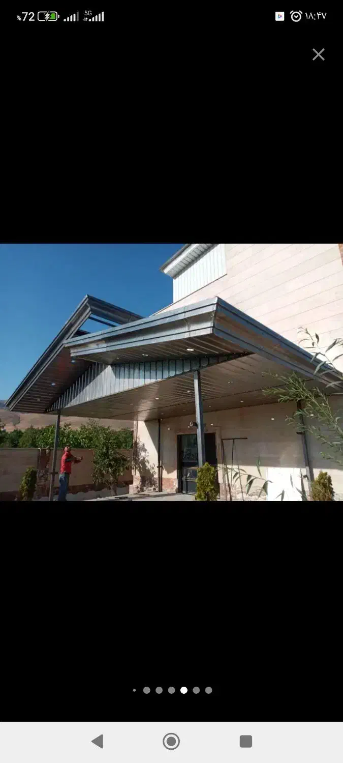 شیروانی آلاچیق سردر|خدمات پیشه و مهارت|کرج, کمالشهر|دیوار