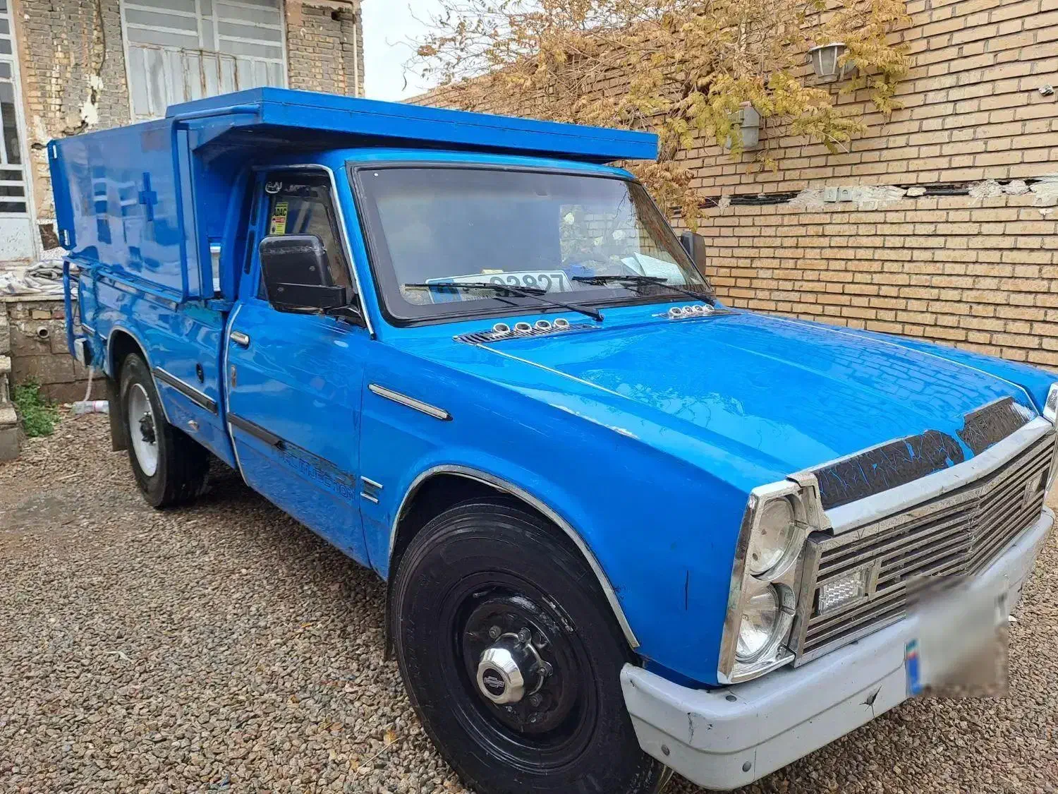 نیسان آبی دوگانه دستی|خودرو سواری و وانت|آباده, |دیوار