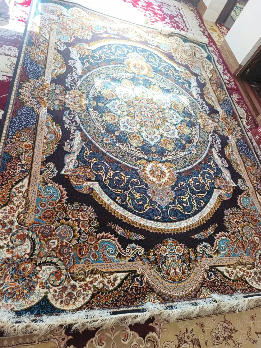 فرش|فرش|گرگان, |دیوار