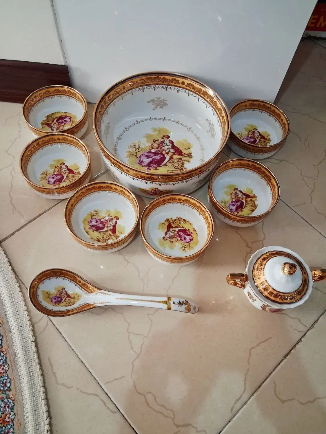 سرویس لیلی و مجنون دنسی لردشید|صنایع دستی و سایر لوازم تزئینی|تهران, شهرآرا|دیوار