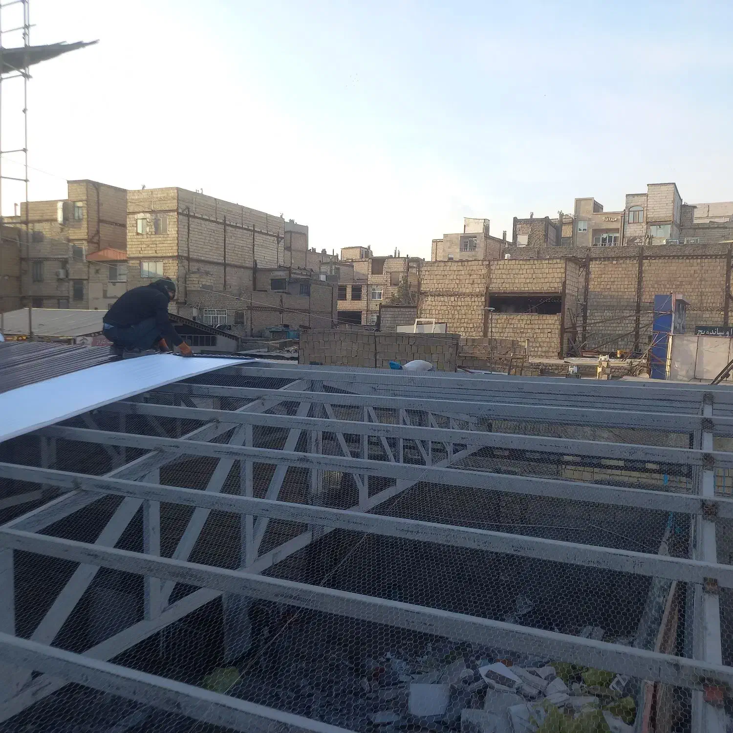 پوشش سقف سوله جوشکاری|خدمات پیشه و مهارت|مشهد, آبکوه|دیوار