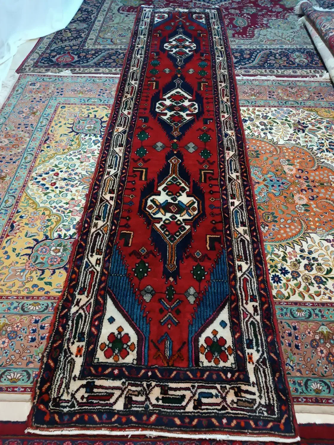 کناره دستبافت ۳/۵ متردر۸۰سانتیمتر|فرش|تبریز, |دیوار