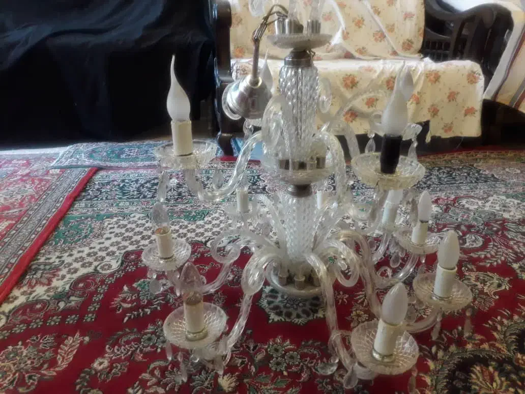 لوستر کارکرده|لوستر و چراغ آویز|بروجرد, |دیوار