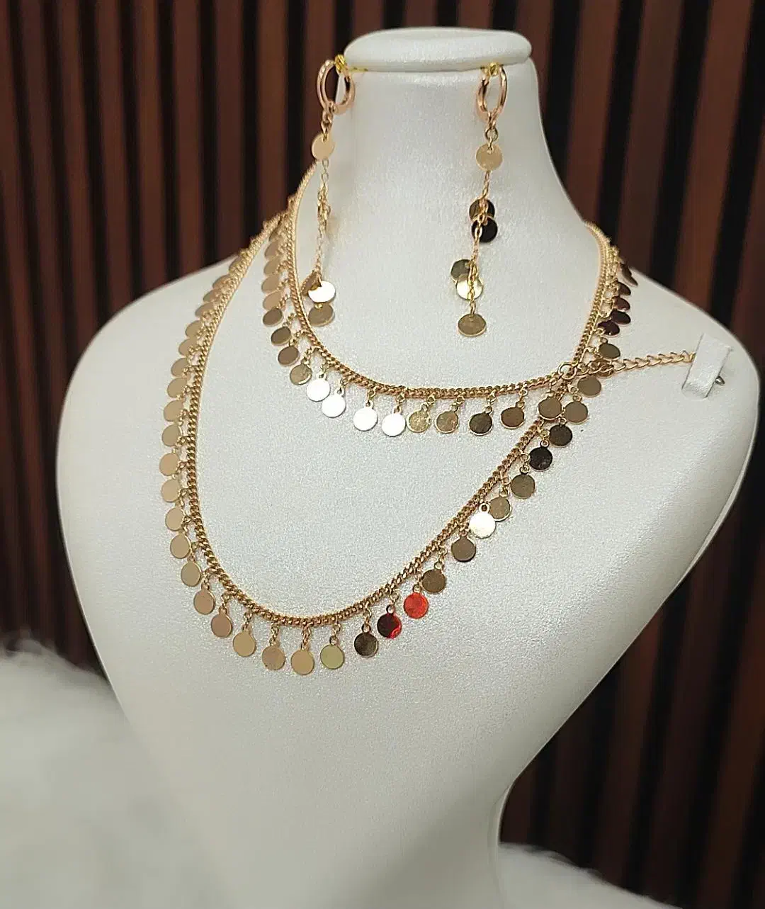 زیورالات ژوپینگ کاملا مشابه نمونه طلا|بدلیجات|قم, ارم|دیوار