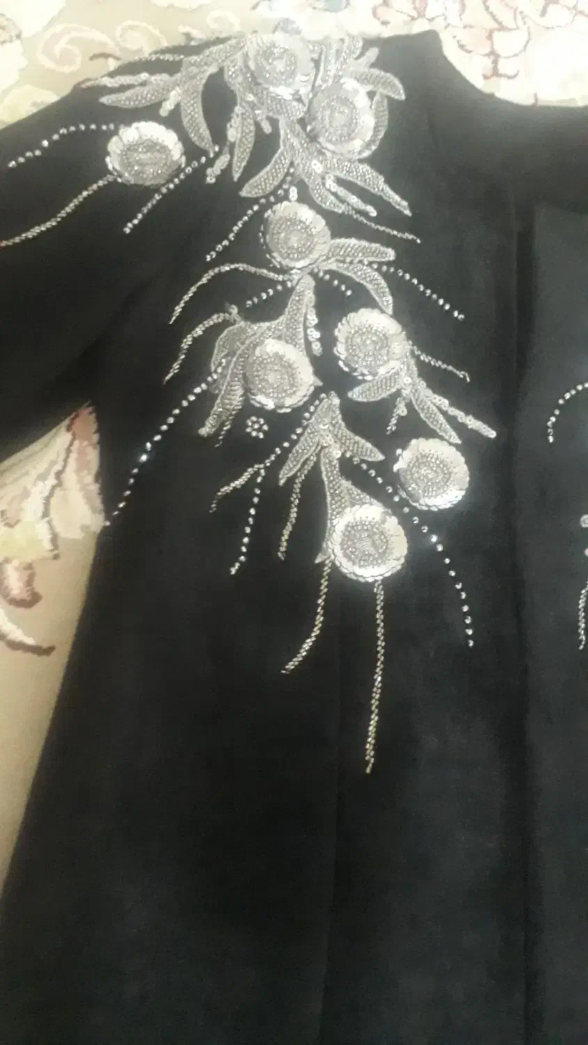 مانتو کتی مخمل|لباس|گرمی, |دیوار